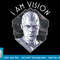 Marvel WandaVision I Am Vision White Appearance T-Shirt copy.jpg