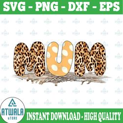 bluey mum png, bluey mum leopard png, mother's day png, gift for mom png, chili women's png, bluey mom ladies png