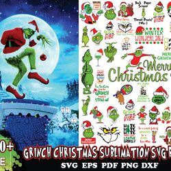 the grinch 1500 files svg bundle, grinch christmas svg bundle, christmas svg, grinch svg, grinch christmas svg, merry ch