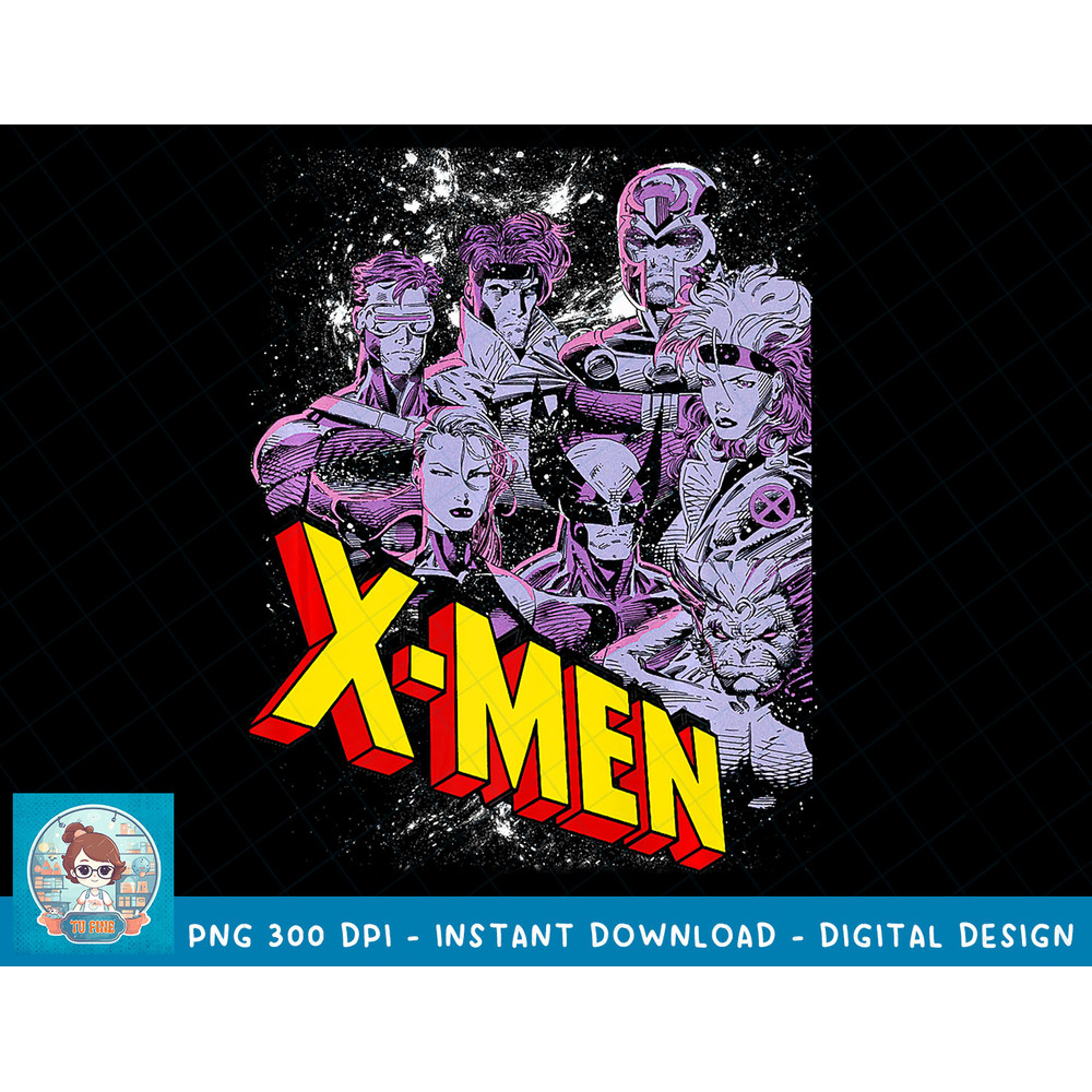 Marvel X-Men Vintage Team Retro Premium Graphic T-Shirt copy.jpg