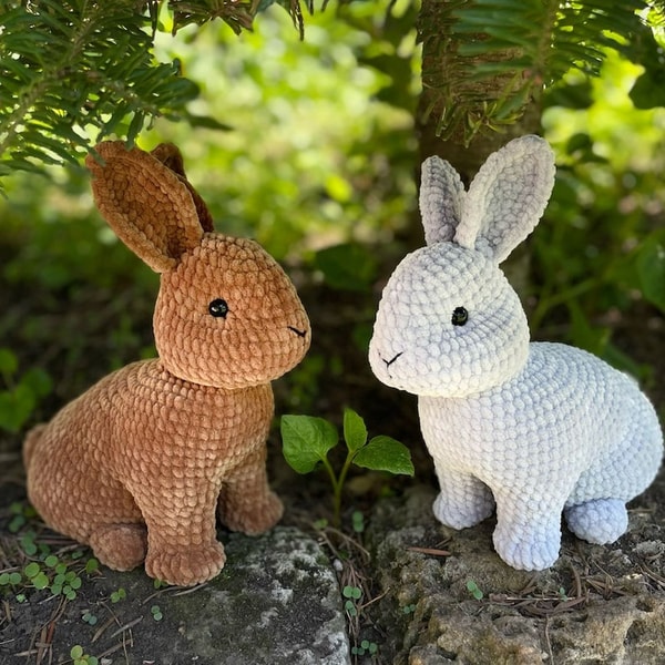 Crochet Rye Rabbit Pattern Crochet Pattern rabbit English and Polish / Crochet PATTERN - Inspire ...