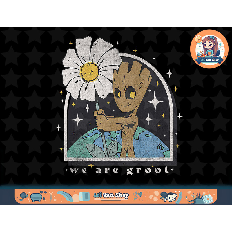Marvel Guardians of the Galaxy Classic We Are Groot Flower T-Shirt.pngMarvel Guardians of the Galaxy Classic We Are Groot Flower T-Shirt copy.jpg