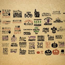 1000 file halloween bundle svg