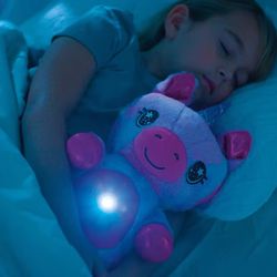 Stuffed Animal with Light Projector | Comforting Toy Plush Toy Night Light | Soothing Bedtime Plush Light