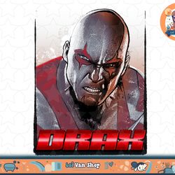 marvel guardians of the galaxy drax hero comic poster t-shirt.pngmarvel guardians of the galaxy drax hero comic poster t