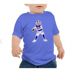 josh allen baby/kids t-shirt - buffalo bills