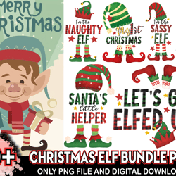 9 designs christmas elf bundle png, christmas png, elf png, elf sublimation, xmas png, merry christmas