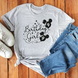 birthday shirt disney, disney birthday girl shirt, birthday shirt for women, disney birthday, mickey mouse, minnie birth