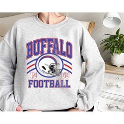 vintage buffalo football crewneck, buffalo bill sweatshirt, buffalo new york, buffalo fan gift