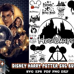 17 disney harry potter svg, disney svg, disney mickey