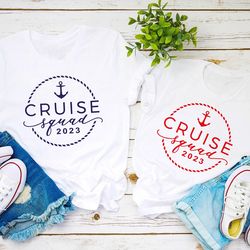 cruise trip shirt, cruise squad 2023 shirt, cruise vocation shirt, cruise 2023 shirt, family matching cruise shirt