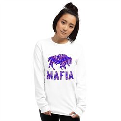 bills mafia unisex long sleeve shirt multiple colors buffalo football shirt | buffalo bills | graphic shirt | printed |