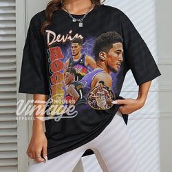 devin booker shirt, basketball shirt, classic 90s graphic tee, unisex, vintage bootleg, gift, retro