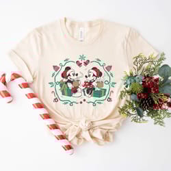 disney christmas vintage shirt, mickey minnie christmas coffee vintage shirt, disney family xmas shirts, merry christmas