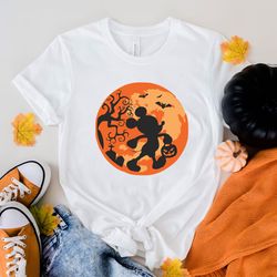 disney mickey halloween shirt, disney shirt, halloween shirts, disney halloween shirt, mickey ear halloween, mickey hall