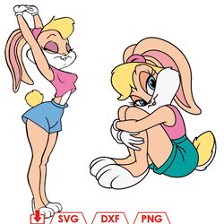 Lola Bunny svg, Bugs Bunny svg fashion, Looney Tunes svg png
