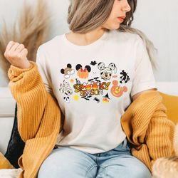 disney spooky season shirts, disney halloween shirt, disney boo shirt, mickey minnie halloween party 2022 shirts, disney