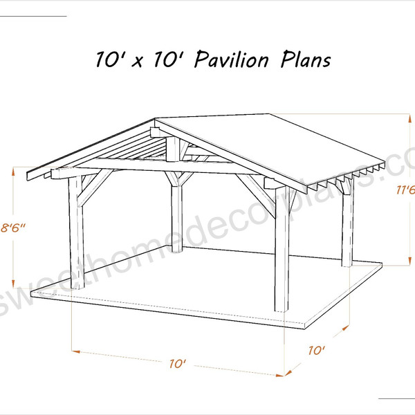 10 x 10  gable pavilion plans in pdf for outdoor.jpg