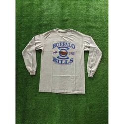 vintage 90's buffalo bills long sleeve t-shirt