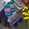 Blue-striped-hand-knitted-wool-socks-2