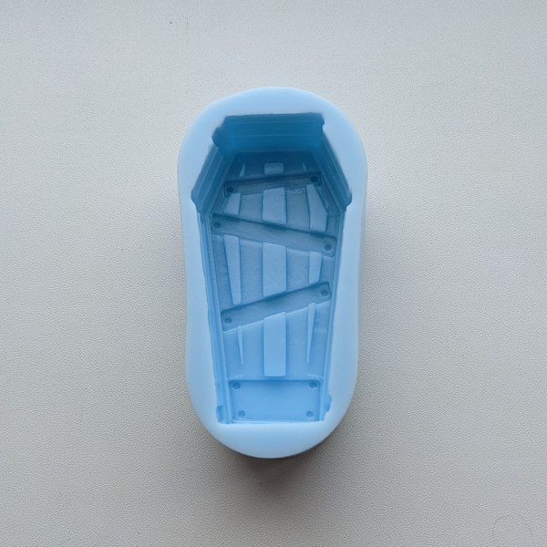 Coffin silicone mold