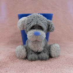 Puppy, Teddy Bear's friend - silicone mold