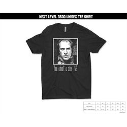 buffalo bill t-shirt | you about a size 14 silence of the lambs serial killer crewneck short sleeve hannibal gift gifts