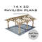 Diy 14 х 20 gable pavilion plans in pdf 2.jpg