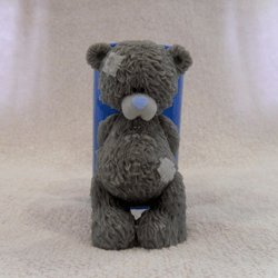 Teddy Bear is feeling guilty - silicone mold