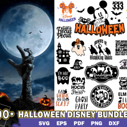 1000 halloween bundle svg, disney halloween svg