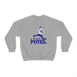 jordan poyer crewneck sweatshirt / buffalo football shirt / gift for bills mafia