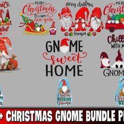 60 file christmas gnome bundle png