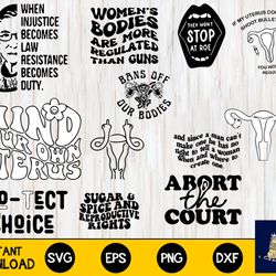 all2607202208-uterus svg, pro choice svg cut file, roe v wade svg