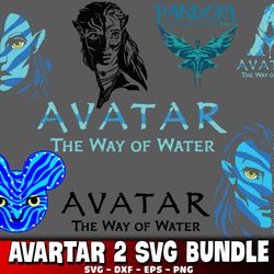 avartar 2 svg bundle