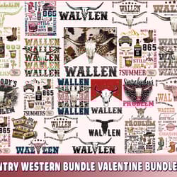 country western bundle valentine bundle png