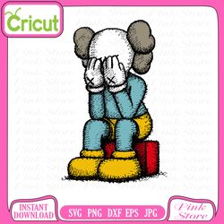 kaws logo svg, brand logo svg, logo svg, fashion brand svg, logo fashion svg, svg, cricut, svg files, digital download