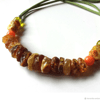 Natural amber necklace for adults raw Baltic amber jewelry for women.jpg