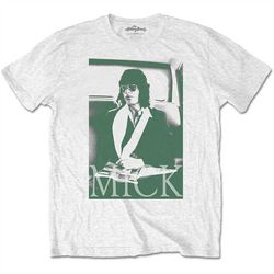 The Rolling Stones Unisex T-Shirt: Mick Photo Version 1