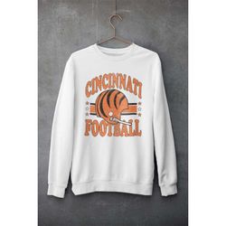 cincinnati football sweatshirt , vintage style cincinnati football crewneck sweatshirt , cincinnati sweatshirt , sunday