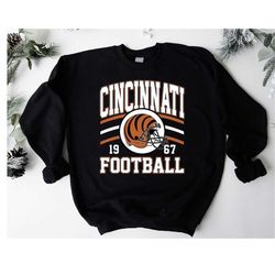 cincinnati football crewneck sweatshirt bengal sweatshirt