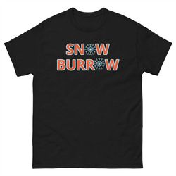 joe 'snow' burrow t-shirt, joe burrow shirt, snow burrow, football shirt, bengals shirt, joe burrow shirt, cincinnati be