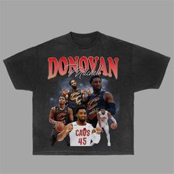 donovan mitchell vintage wash tee unisex men women oversized