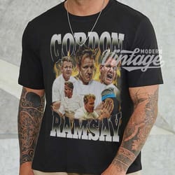 gordon ramsay shirt, celebrity chef shirt, classic 90s graphic tee, unisex, vintage bootleg, gift, retro