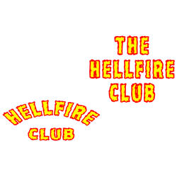 the hellfire club logo svg, hellfire club stranger things 4 svg