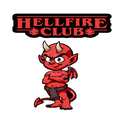 hellfire club little devil svg, hellfire club stranger things 4 svg