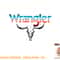 Vintage Rodeo Wrangler Western Cow Skull Cow Print Wrangler T-Shirt copy.jpg