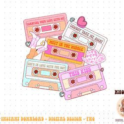 western 90s country music cassettes valentines cowgirl png