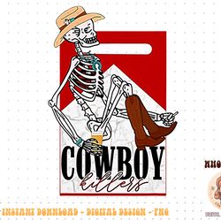 western cowgirl horse rodeo punchy cowboy killers skeleton png