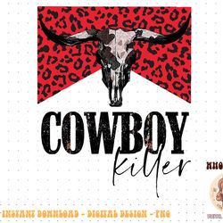 western cowgirl leopard punchy cowboy killers bull horn png