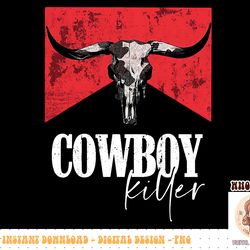 western cowgirl vintage punchy skull png